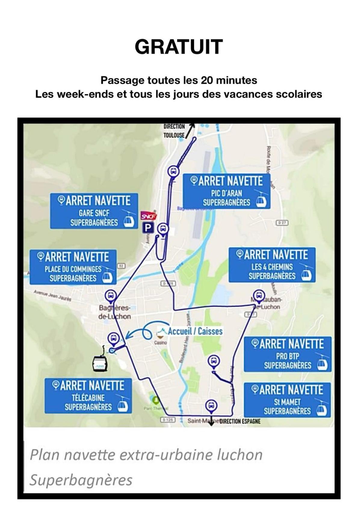 Duplex Du Pailhet, T3 Neuf, Vue Montagne, Parking, Navette Et 2 Velos A Disposition Gratuitement Bagneres-de-Luchon Экстерьер фото